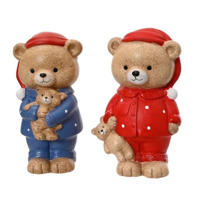 ORSO NATALIZIO PIGIAMA H.18CM.